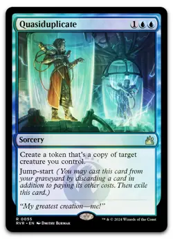 Quasiduplicate #55 (Foil) (NM) Ravnica Remastered RVR Magic MTG - Image 1