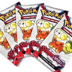 Lot of 5 Pokemon TCG Scarlet & Violet Base Promo 3 Card Fun Pack New Sealed! - Image 2