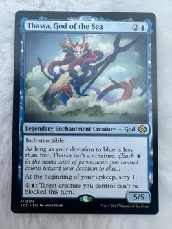 Thassa, God of the Sea - LCC 0176 NM - MTG Magic - Image 1