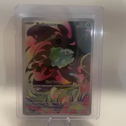 Pokemon TCG Bulbasaur IR 133/132 Mega Evolutions Stamped NM - Image 1