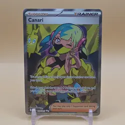 Pokemon Canari 257/217 Trainer Supporter Full Art Ultra Rare Foil English - Image 1