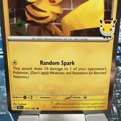 2026 Pikachu 051 Stamped Pokemon Day 30th Anniversary Promo NM - Image 2
