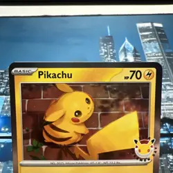 2026 Pikachu 051 Stamped Pokemon Day 30th Anniversary Promo NM - Image 5