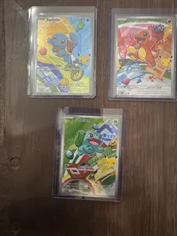 First Partner Illustration Collection Series 1 Kanto GEN 1 Set Pokemon TCG - NM - Image 1