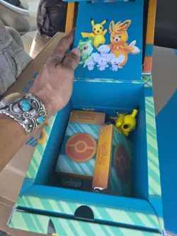 Pokemon Paldea Adventure Chest - Open Box COMPLETE w/ All Promos Pikachu SVP088 - Image 4