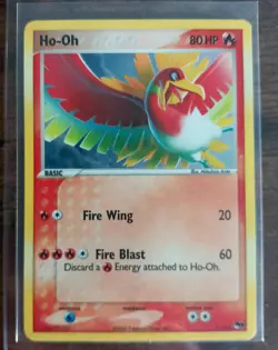 Pokemon Ho-oh Holo Series 5 1/17 2007 NM-EX - Image 1
