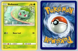 Bulbasaur 1/73 Common Shining Legends Pokemon Near Mint - Image 3