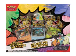 POKEMON MEGA EVOLUTION: ASCENDED HEROES FIRST PARTNERS DELUXE PIN COLLECTION BOX - Image 1