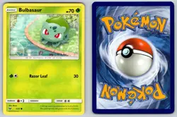 Bulbasaur 1/73 Common Shining Legends Pokemon Near Mint - Image 3