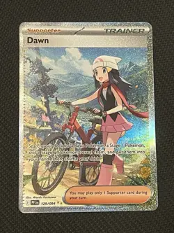Pokemon TCG Phantasmal Flames 129/094 Dawn Special Illustration Rare - NM - Image 1