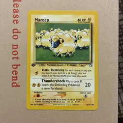 Mareep 1st Edition Neo Genesis 65/111 WOTC Vintage Pokemon - LP - Image 2