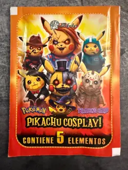 PIKACHU COSPLAY! Halloween Pokemon Sealed - (5) Pack Bundle - 2025 - Image 4