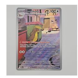 Pokemon Gumshoos 153/132 Me01 Mega Evolution Holo Rare Full Art Ability Card - Image 1