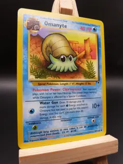 Pokemon Uncommon Card : Omanyte 57/110 ( Legendary Collection Set) - Image 2