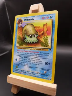 Pokemon Uncommon Card : Omanyte 57/110 ( Legendary Collection Set) - Image 3