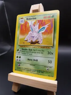 Pokemon Uncommon Card : Nidorino 56/110 ( Legendary Collection Set) - Image 3
