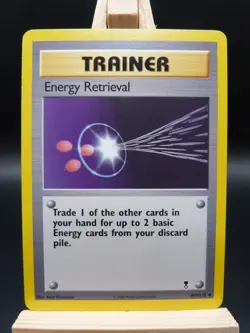 Pokemon Trainer Card : Energy Retrieval 107/110 ( Legendary Collection Set) - Image 1
