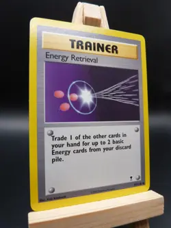 Pokemon Trainer Card : Energy Retrieval 107/110 ( Legendary Collection Set) - Image 2