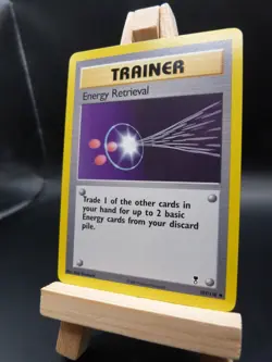 Pokemon Trainer Card : Energy Retrieval 107/110 ( Legendary Collection Set) - Image 3