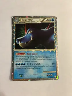 Feraligatr Prime 108/123 – HeartGold SoulSilver Triumphant – LP – Pokemon Card - Image 1