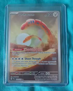 Orthworm 224/193 Paldea Evolved Holo Full Art FA Pokemon TCG Card NM - Image 1