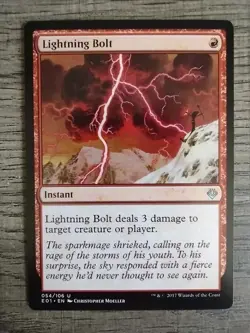4x Lightning Bolt Archenemy: Nicol Bolas NM Red MTG Magic the Gathering NM - Image 1