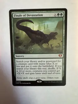Magic MTG Finale of Devastation CMM #289 Commander Masters NM Sorcery - Image 2