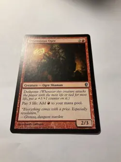 Mtg Treasonous Ogre LP Conspiracy Magic The Gathering Red Combo - Image 2