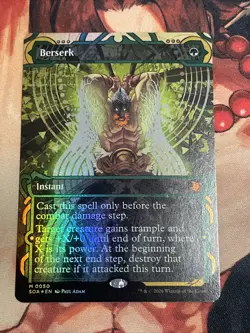 Berserk *FOIL* - NM - MTG Secrets of Strixhaven: Mystical Archive SOA #50 Mythic - Image 1