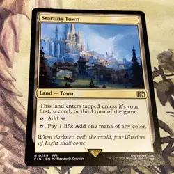Starting Town X1 Mtg Final Fantasy Nm - Image 1