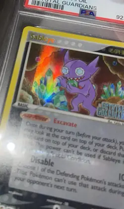 Pokemon TCG Sableye Crystal Guardians 10/100 - Image 4