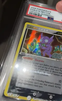 Pokemon TCG Sableye Crystal Guardians 10/100 - Image 5