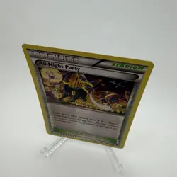 Pokemon All-Night Party 96/122 Breakpoint Reverse Holo Trainer Stadium Uncommon - Image 4