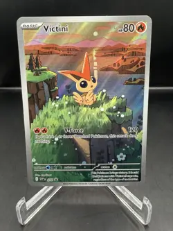 Pokemon Victini Scarlet & Violet Promo 208 Full Art Holofoil - Image 1