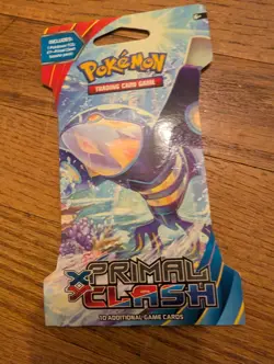 Pokemon TCG XY Primal Clash Booster Pack - Sealed - Kyogre - Image 1