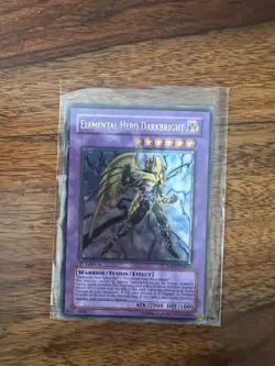 Yugioh Elemental Hero Darkbright - TAEV-EN042 1st Edition Ultimate Rare NM - Image 3