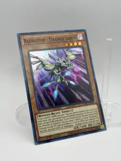 Yugioh Raidraptor - Strangle Lanius PHRA-EN005 Super Rare 1st Ed NM - Image 2