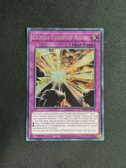 Exxod Fires of Rage - MP25-EN094 - Prismatic Secret Rare YuGiOh - Image 1