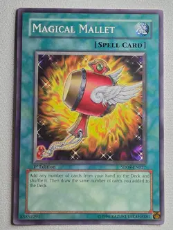 MAGICAL MALLET SD7-EN021 YU-GI-OH 2006 WJB0044 - Image 1