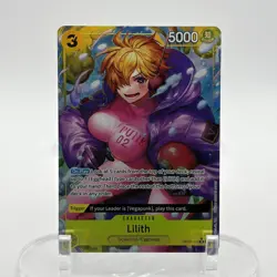 One Piece Lilith OP07-111 SR Parallel Foil - 500 Years in the Future NM ENGLISH - Image 1