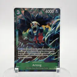 One Piece Arlong EB02-011 Alt Art SR - Extra Booster: 25th Collection NM ENGLISH - Image 1