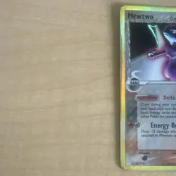 Pokemon TCG Mewtwo Delta Species Holofoil HP EX Delta Species Card 12/113 - Image 3