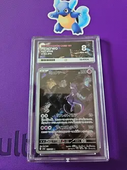 Pokemon Mewtwo TCG Scarlet & Violet Card AR 183/165 Ace 8 - Image 1