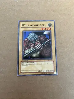 WOLF AXWIELDER - LOD-052 - Yu-Gi-Oh! card - 1st Edition - NM - Image 1