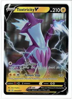 Toxtricity V SWSH017 Promo Pokemon Card - Image 1