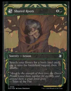 Secrets of Strixhaven: Mystical Archive #58 Shared Roots Foil - Image 1