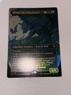 x1 Primo, the Unbounded - Foil - Borderless M MTG Commander: Secrets of Strixhav - Image 1