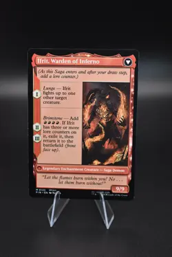 MTG Clive, Ifrit's Dominant 133 Regular Universes Beyond: Final Fantasy FIN - Image 2