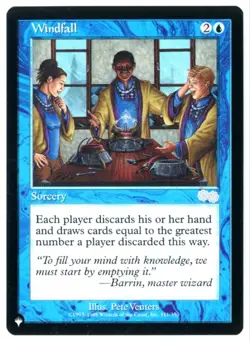MtG The List Windfall Non-Foil - Image 1