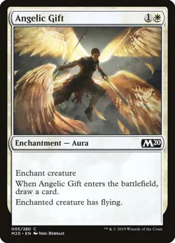 Angelic Gift Core Set 2020 MTG NM - Image 1